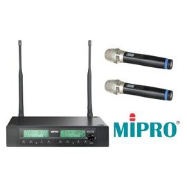 亞洲樂器 MIPRO 無線麥克風組 16組頻率/世界首創ACT訊號最穩定/半U雙頻 ACT-312B 配 ACT-32H