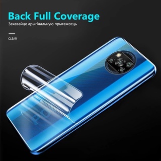 適用於 iPhone X / XS / XR/ XS max/ 6 6S 7 8 Plus 後背水凝膠軟 TPU 奈米膜