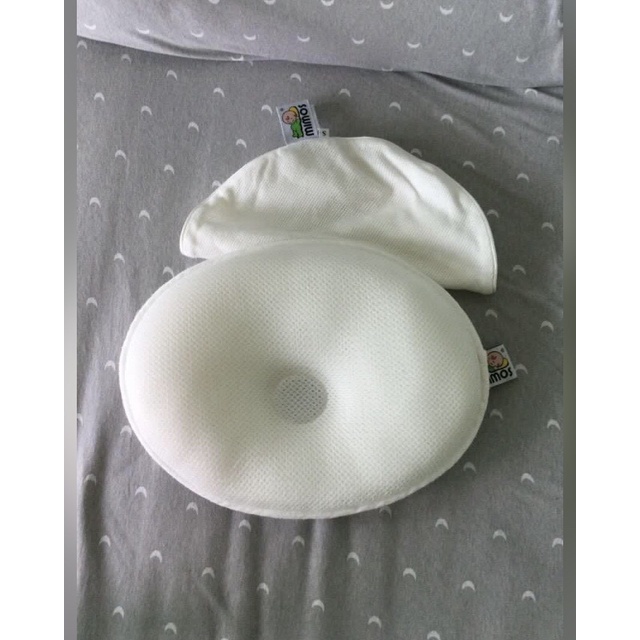 （保留）正品 mimos 頭型枕 s 二手含盒子 寶寶頭型枕 寶寶枕頭