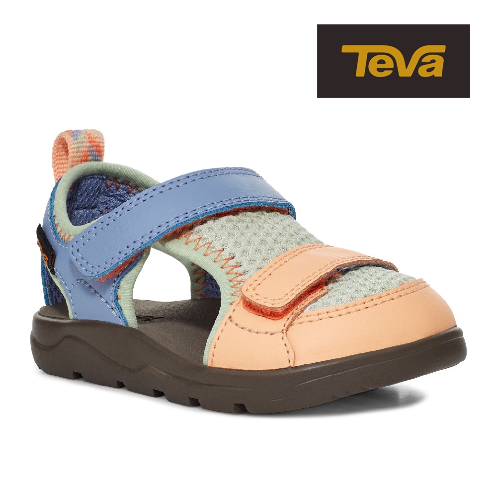 【TEVA】幼/中/大童 Hurricane Seekado 護趾運動涼鞋/雨鞋/水鞋/童鞋-復古沙灘色 (原廠現貨)