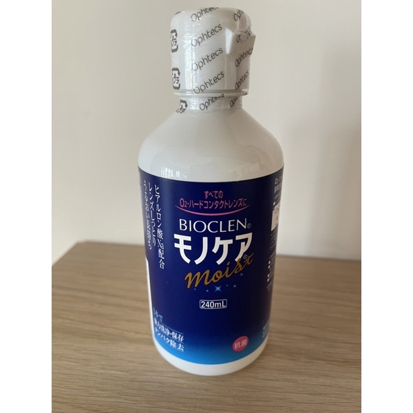 全新日本BIOCLEN 百科霖 大容量240ml硬式隱形眼鏡洗淨液 保存液