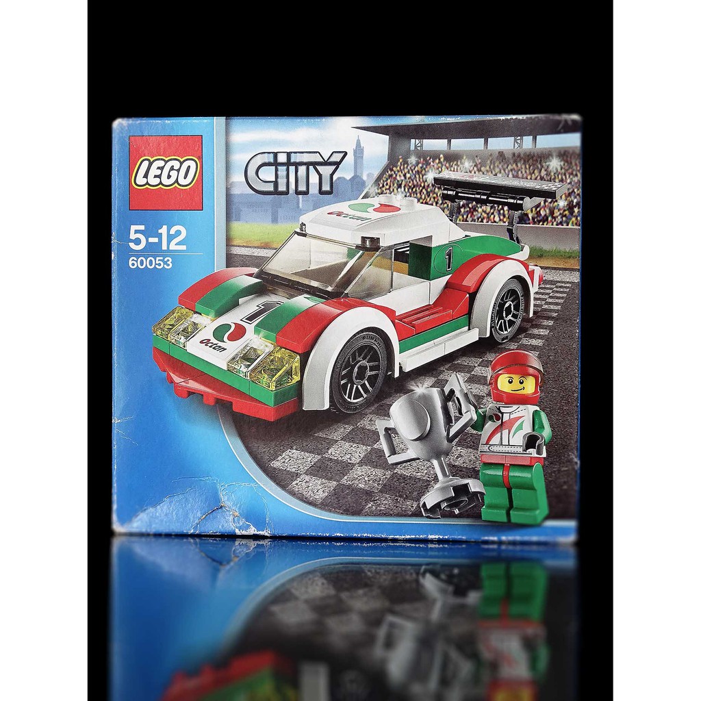 F-10 櫃 ： 盒損 LEGO 60053 樂高 城市賽車 CITY RACE CAR