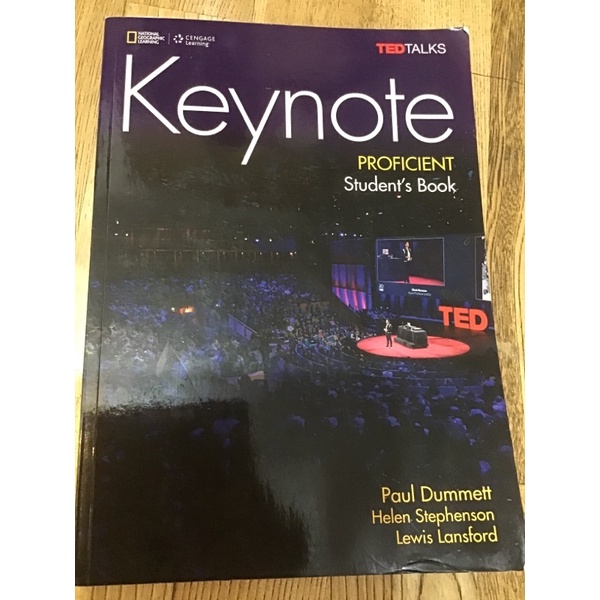 Tedtalks Keynote proficient student’s book