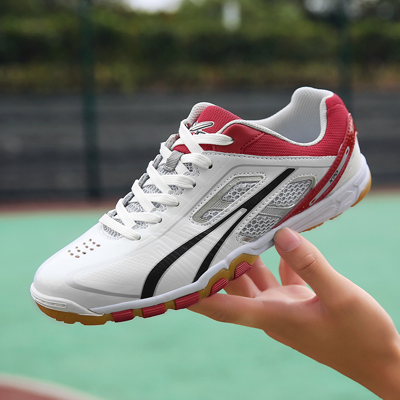 US6.0--US13.0高品質專業乒乓球鞋訓練鞋成人排球鞋男女兒童桌球鞋學生比賽防滑耐磨運動鞋