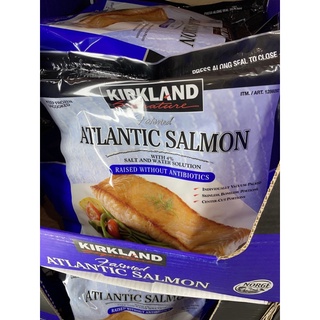 第二賣埸科克蘭冷凍鮭魚排 1.36公斤（低溫配送）