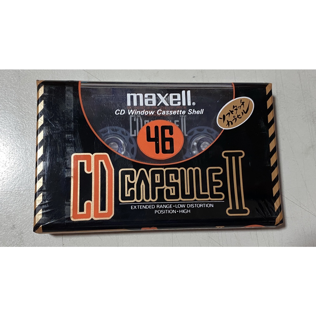 maxell 卡式Cro2空白錄音帶46分 日本製
