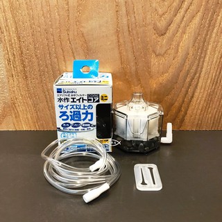 SUISAKU 水作【內建空氣過濾器 迷你型/ 專用替換棉 3入】 濾材 水妖精 F-1407 F-1421