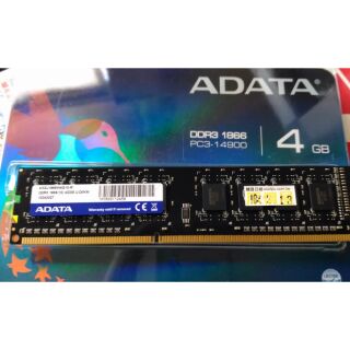 威剛ddr3 adata 1866 4gb記憶體