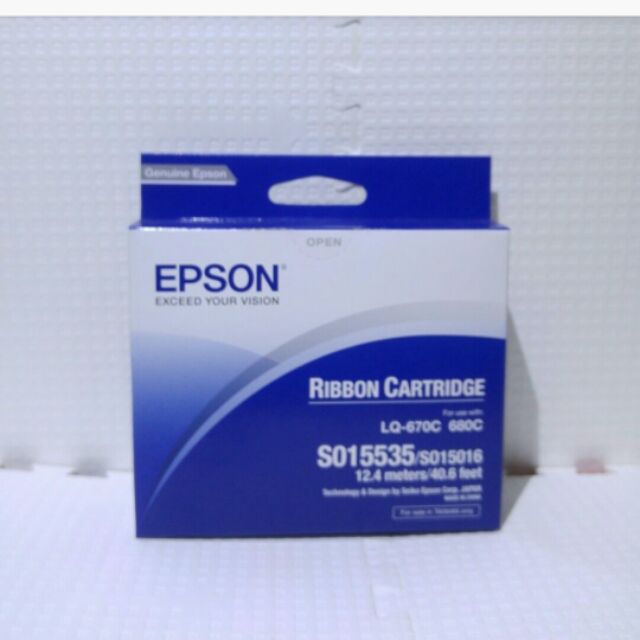 EPSON LQ680/680c/670/670c原廠色帶(大量訂購50個)