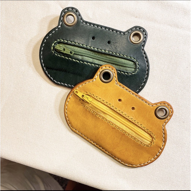 青蛙牛皮零錢包🐸多色可選