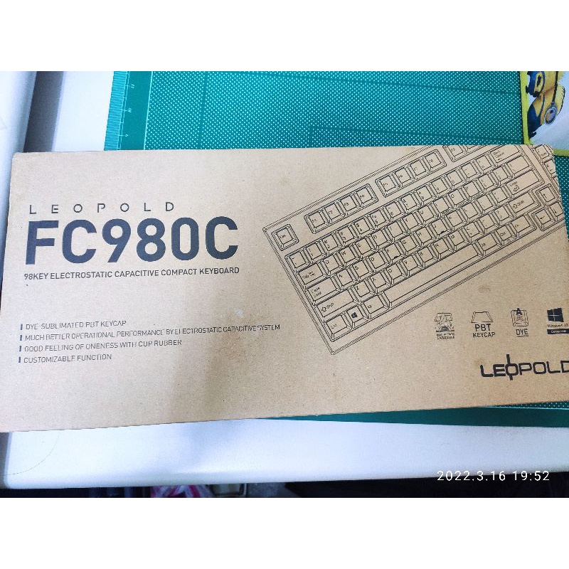 LeoPold FC980C 30g 靜電容鍵盤 改裝BKE 45g