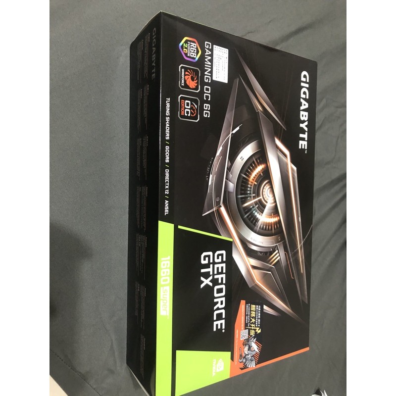 技嘉 Gigabyte Gtx1660 super gaming oc 6gb