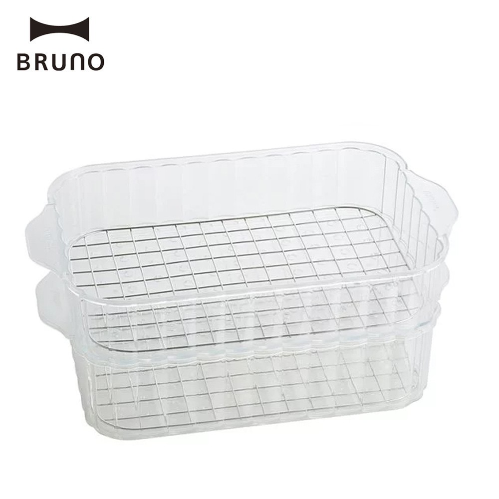日本 BRUNO BOE021 電烤盤專用 雙層料理蒸隔 不含主機