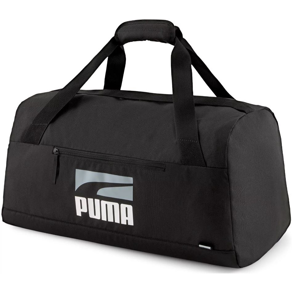 Puma 男女運動行李袋 Plus 健身中袋 黑 KAORACER 07839001