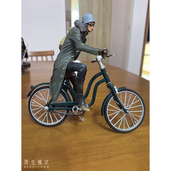日本航海王正版金證公仔-腳踏車青雉