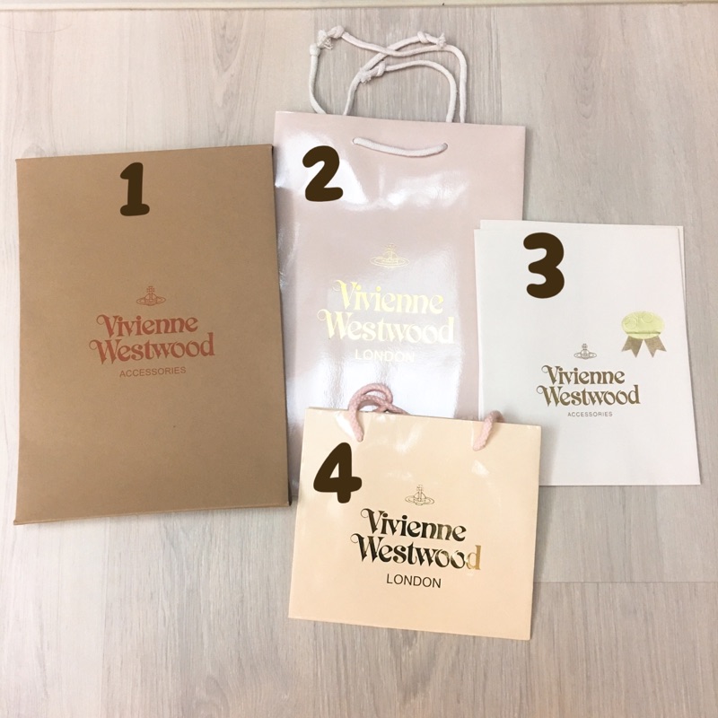 Vivienne Westwood 精品紙袋 牛皮紙袋