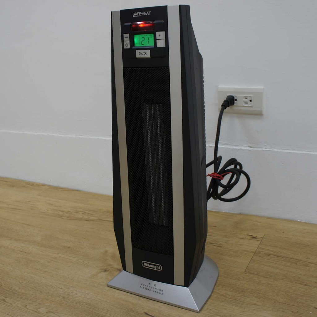 二手電暖器迪朗奇大廈式陶瓷液晶電暖器 TCH6590ER(使用沒有幾次極新)原購價3880