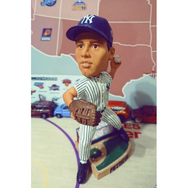MLB公仔 紐約洋基隊 Andy pettitte 搖頭公仔 全新含盒 全球限量 Foco 搖頭娃娃 人偶 模型