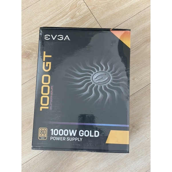 全新 現貨 艾維克 EVGA 1000 GT 1000W 80 PLUS 金牌電源供應器 10年保固