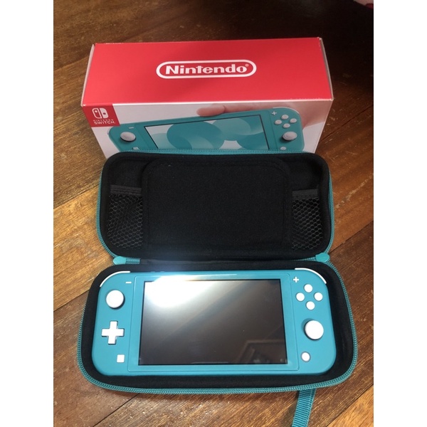 Nintendo switch lite藍綠色 二手 可議價