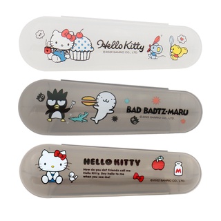 【SANRIO 三麗鷗】不鏽鋼環保餐具組 湯匙叉子組 Hello Kitty 酷企鵝-共三款