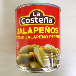[ 舌尖上的美味 ] La Costena 墨西哥整枝辣椒 墨西哥辣椒 墨西哥青椒 JALAPENOS 737 克/罐㊣
