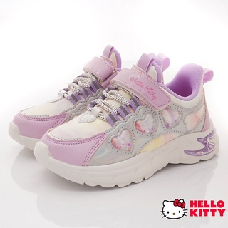Hello Kitty><凱蒂貓甜心休閒款運動鞋(中小童段)722118紫(零碼)