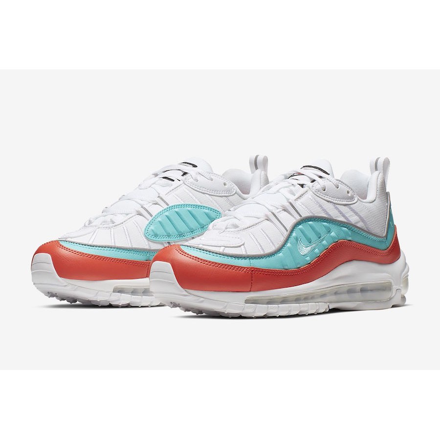 柯拔 Nike Air Max 98 Cosmic Clay Light Aqua AT6640-801 女 慢跑鞋