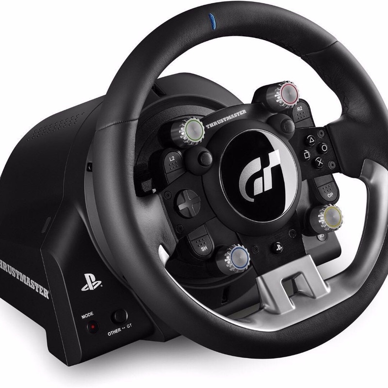 （極新二手）thrustmaster T-GT 頂級賽車方向盤