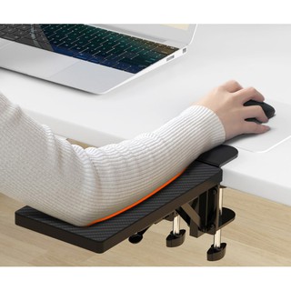 電腦桌延伸板辦公桌延伸板手臂支撐板電腦手肘對準用鼠標墊護腕托免打孔手臂支架折疊鍵盤手肘托板