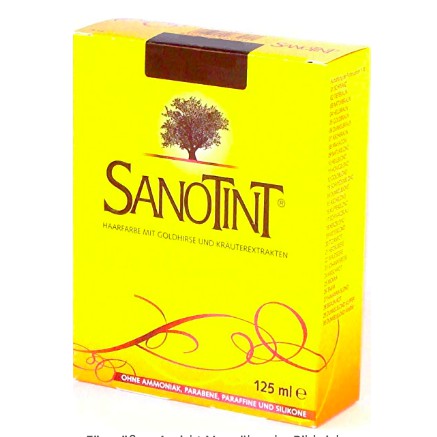 義大利絲諾媞Sanotint 純植物染發劑 No 29, 金銅色