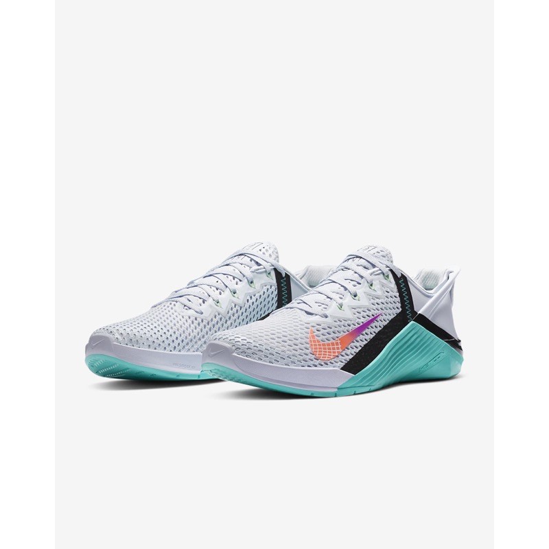 NIKE WMNS METCON 6 白 綠 健身專用 運動鞋 女鞋 DB3794-020