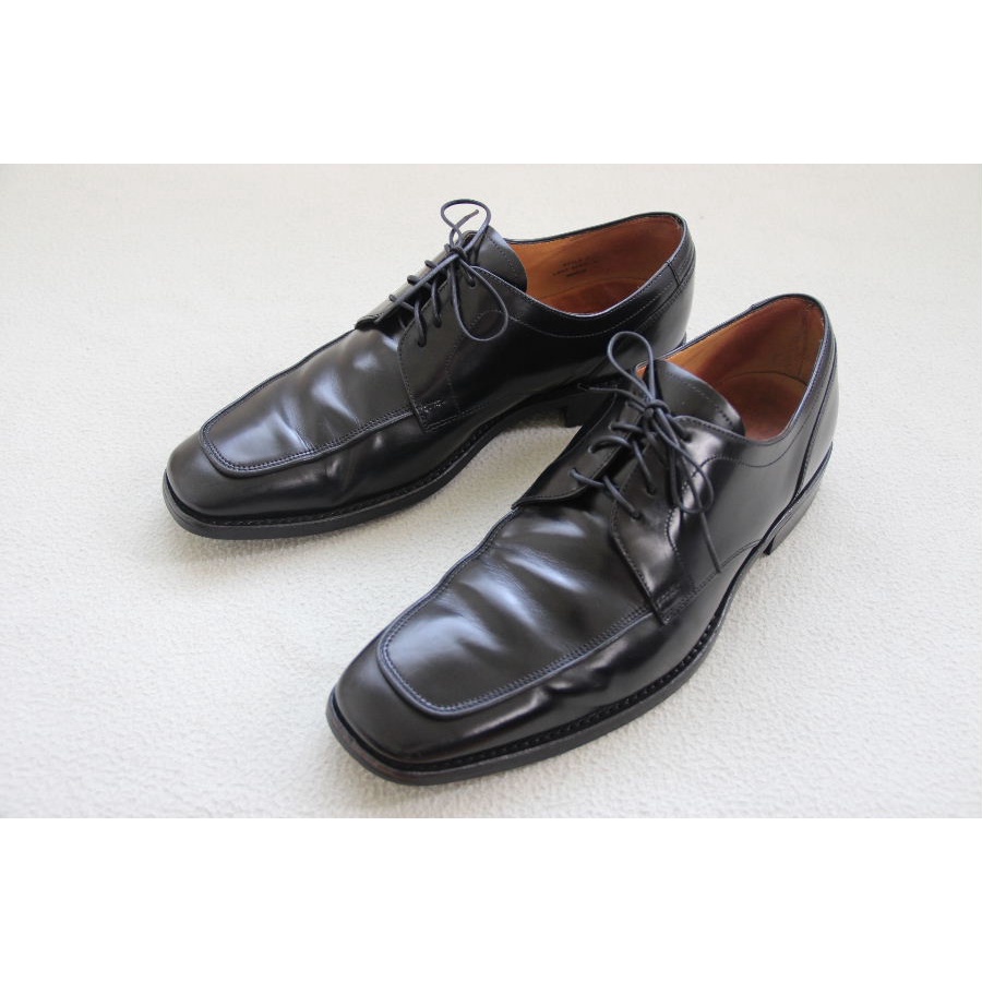 瑞泰爾的柏森 LOAKE 黑色皮面膠底樂福鞋 紳士鞋 皮鞋 UK9 US9.5 EUR44