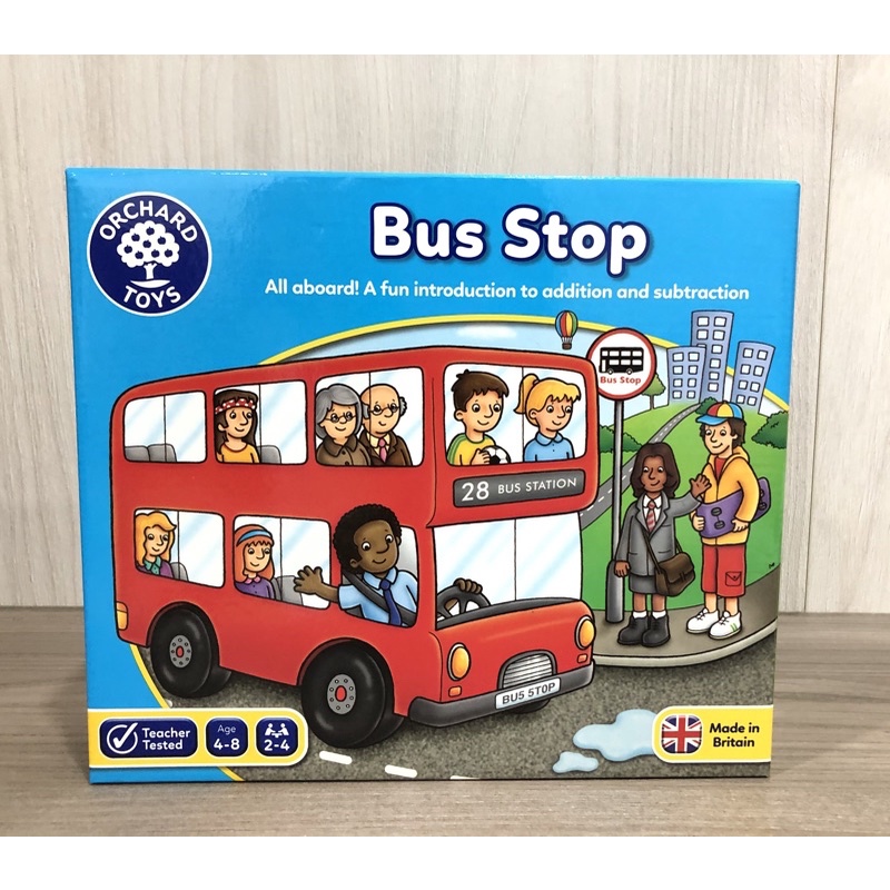 ✨全新✨英國orchard toys公車站巴士站臺Bus Stop 益智桌遊