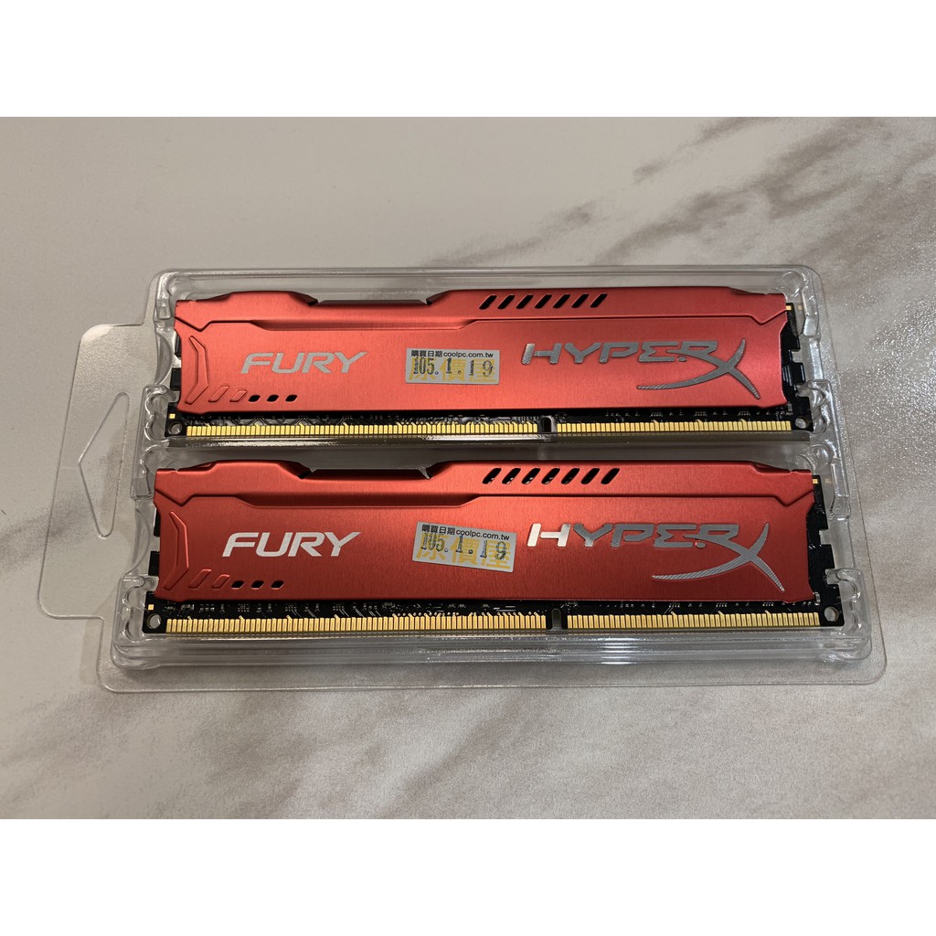 Kingston HyperX FURY Red DDR3-1866 8GB*2 (HX318C10FRK2/16)