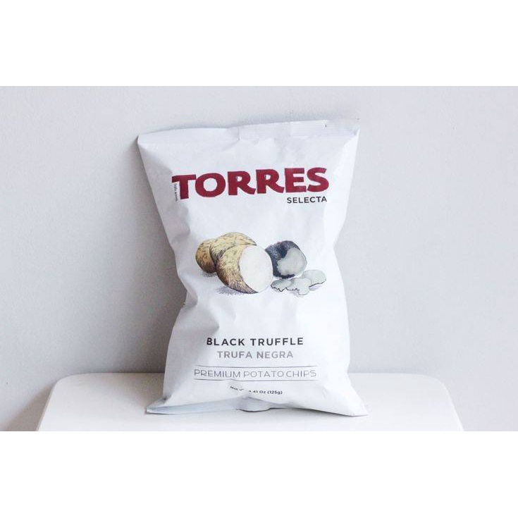 新鮮現貨🔜出貨"西班牙🇪🇸 Torres black truffle crisps 黑松露洋芋片 125g"