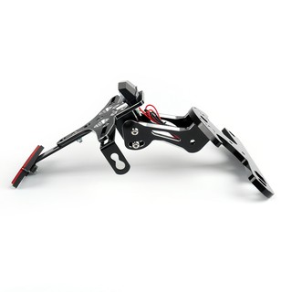 BMW S1000RR/S 1000R 2009-2016專用CNC改裝後牌架(有牌照燈）-極限超快感