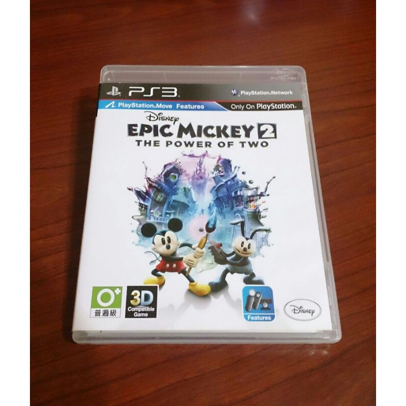 2件免運ps3 傳奇米奇2 二人之力英文版 蝦皮購物