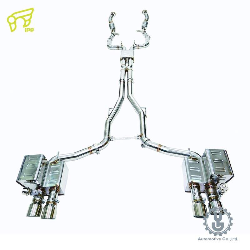 IPE 高流量帶三元催化頭段 當派 排氣管 Maserati 瑪莎拉蒂 Ghibli / S / S Q4 底盤【YG】