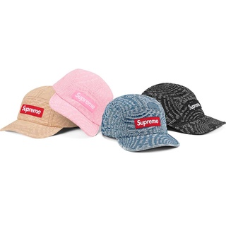 【紐約范特西】預購 SUPREME FW21 Circles Jacquard Denim Camp Cap 帽子