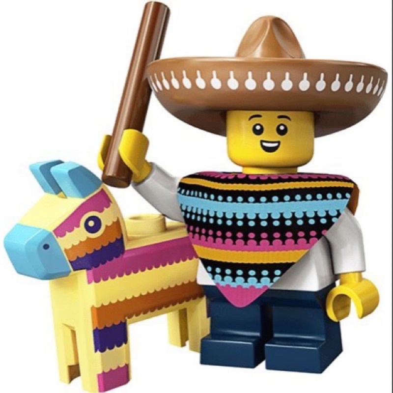 LEGO 樂高 71027 20代人偶 1號 皮納塔男孩 彩虹馬 Piñata Boy  全新未拆封