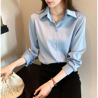 襯衫女春秋夏季新款洋氣設計感夏季寬鬆法式疊穿上衣白襯衫