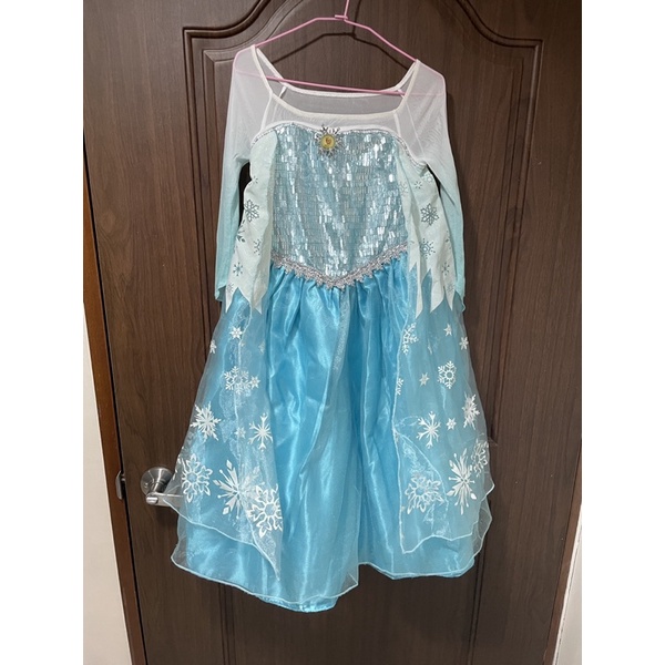 （賣）香港迪士尼 冰雪奇緣洋裝 艾莎 萬聖節變裝