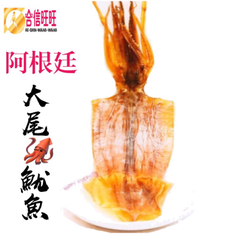 【合信蔘藥】魷魚乾 (大尾)100克+-10%/阿根廷魷魚乾