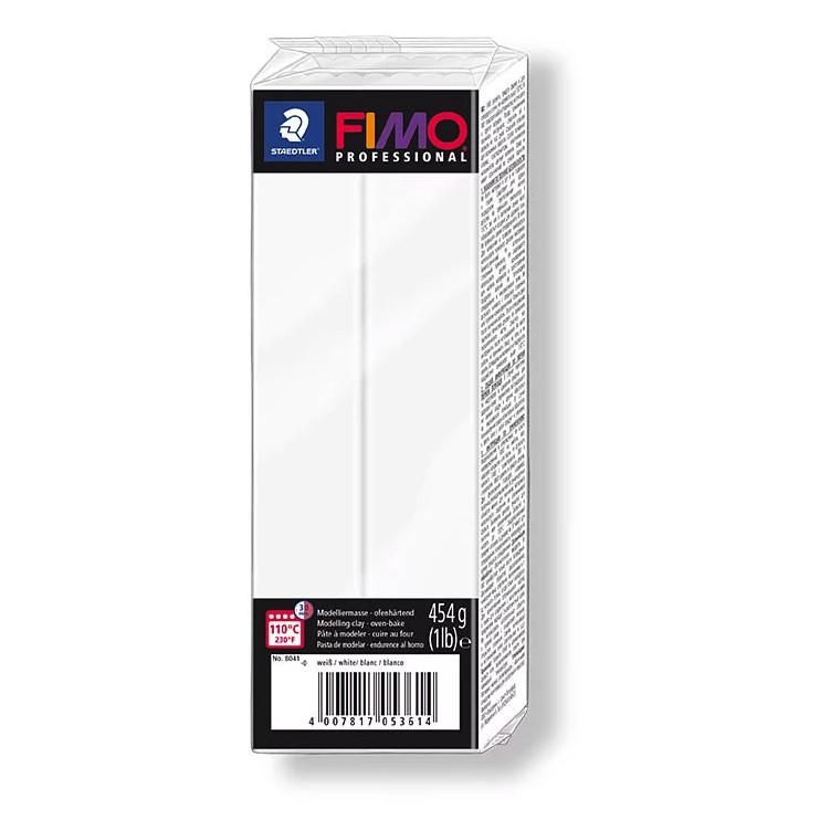 FIMO 軟陶 Professional 白色 454g 重量包/大包裝 現貨