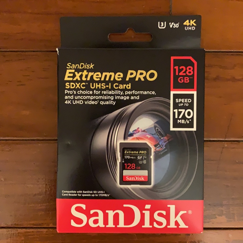 【公司貨】新版"170MB" SanDisk 32G/64G/128G Extreme Pro SDHC/SDXC相機卡