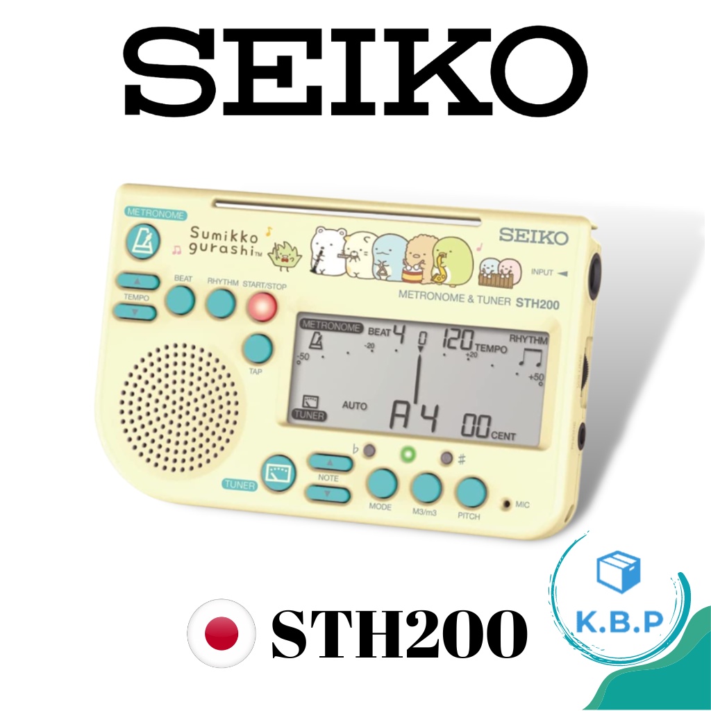 SEIKO STH200 STH100 角落生物 調音節拍器 調音夾 日本 調音器 節拍器