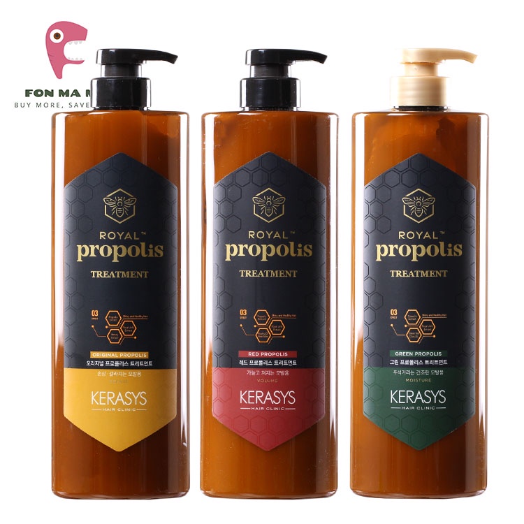 (公司貨) 韓國 KeraSys 可瑞絲 蜂膠洗髮精 蜂王漿洗髮精 潤髮乳 1000ml【鳳媽媽團購】
