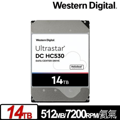 Western Digital WD HGST Ultrastar DC HC530 14TB 3.5吋企業級硬碟