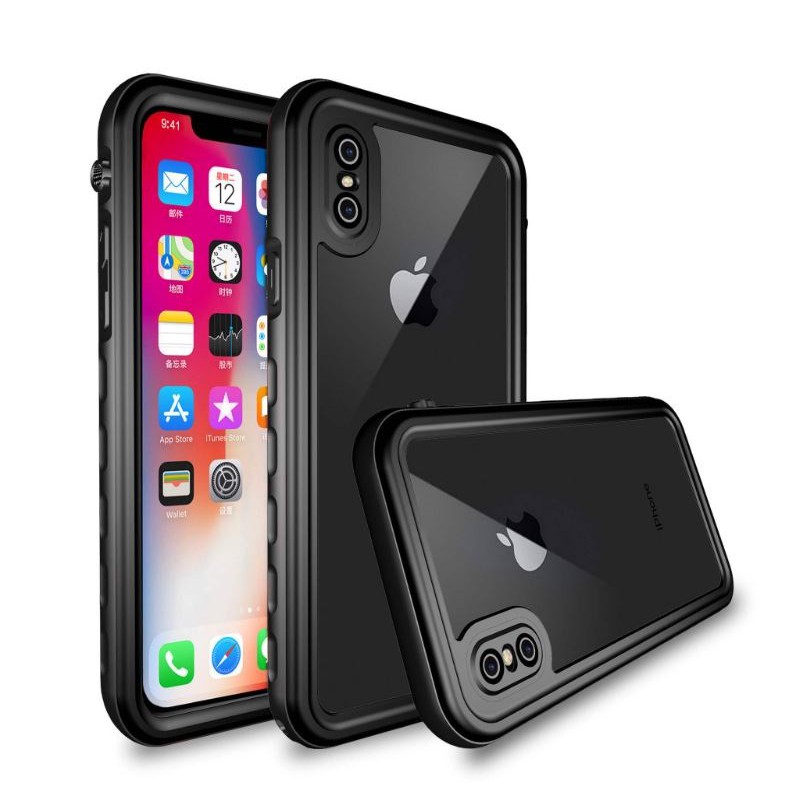 全包防水防摔殼適用IPHONE XS MAX/XR/I6 PLUS/I7 PLUS/I8 PLUS/SE2/SE3防水殼